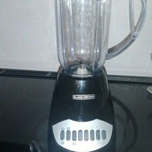 Black & Decker Black and Silver Blender
